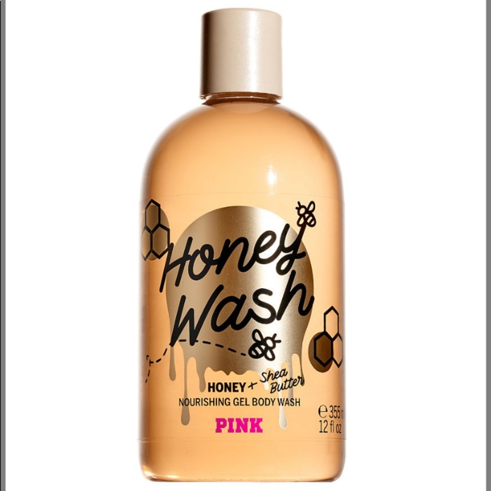 VS PINK Honey Body Wash With Honey And Shea Butter